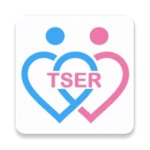 tser: transgender dating chat android application logo